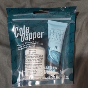 Cole Dapper After Shave Balm and Bath Salts Set
